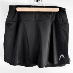 HEAD Tennis Black Club Womens Basic Skort