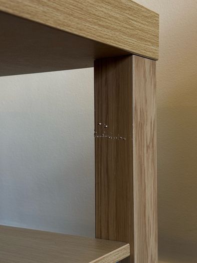 Ikea oak effect coffee table