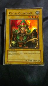 Yu Gi Oh 1st Edition Celtic Guardian LOB E005