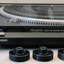 Technics Turntable Replacement Feet (SKLB2) - Set of 4 Flexible Isolation Feet for SL-QD33, SL-B2, SL-D2 & More - Vintage Audio Restoration Part Image 2
