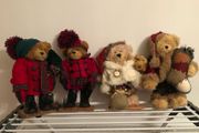 Vintage Christmas Teddies
