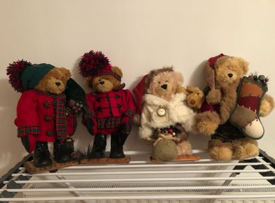 Vintage Christmas Teddies