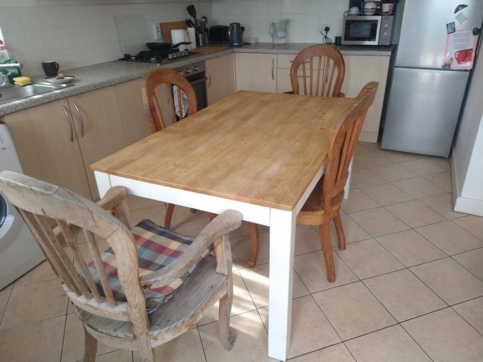 Table and Chairs solid wood