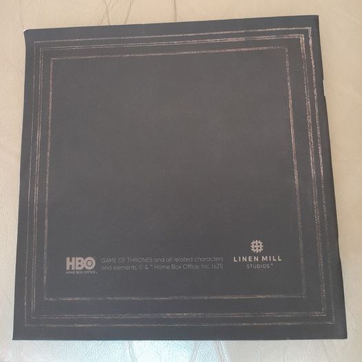 Booklet Games of Thrones Studio Tour