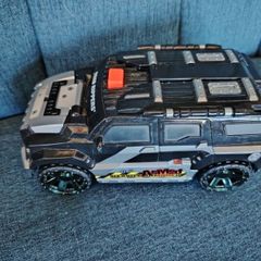 Black Heavily Armed Car