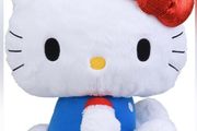 Hello Kitty - 45th Anniversary Giga Jumbo Sequin Ribbon Plush