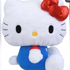 Hello Kitty - 45th Anniversary Giga Jumbo Sequin Ribbon Plush