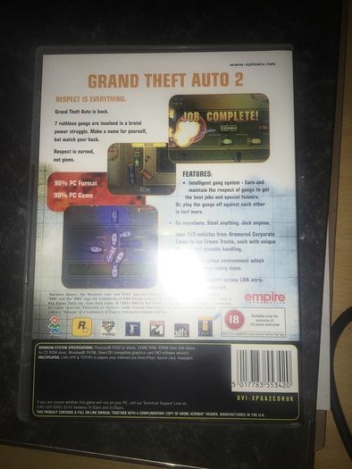Grand Theft Auto..... PC, laptop