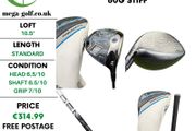 Callaway Paradym Ai Smoke Max Driver / 10.5 Degree / Denali Black 6.0 60G Stiff