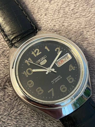 Retro SEIKO Automatic Day/Date Field dial