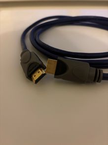 Blue HDMI cable 215cm