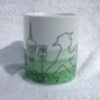 BERLIN mug (Ampelmann brand) - a finely made souvenir mug from Berlin (c.2000) Image 2