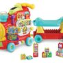 VTech Baby 4-in-1 Alphabet Train Ride On Red Image 2