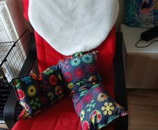 Beautiful Red Ikea - Rocking Arm Chair