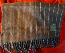 Jaeger wool and angora scarf REDUCED