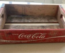 Coca Cola American Wood Crate 70's
