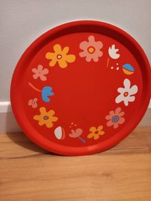 Large Ikea Retro Serving Drinks Tray