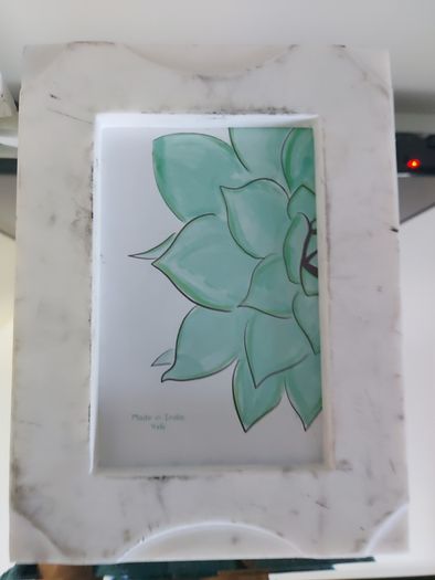 Marble photo frames