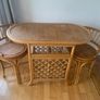 Mid Century Bamboo Rattan Image 4