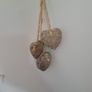 wooden hanging hearts Image 2