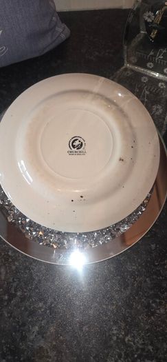 Vintage Churchill Blue Willow Dinner Plate English China Oriental Decor