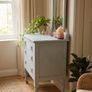 Antique Victorian/Edwardian Solid Wood Vanity Chest Image 2