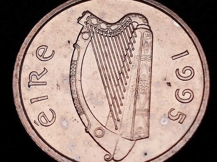 Ireland - 1995 - 5 Pence - Irish 5p - Bull - KM.28 - [2093]