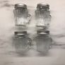 Set of 4 Mini Glass Kilner Jars Image 3