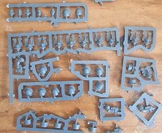 Warhammer 40k Khorne berzerkers/world eaters bits