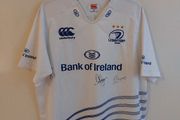leinster rugby jersey signed
