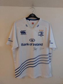 leinster rugby jersey signed