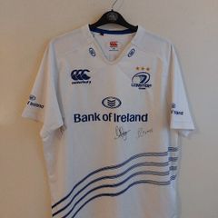 leinster rugby jersey signed