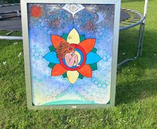 large oil on canvas