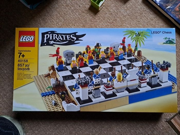 lego pirate chess set 40158