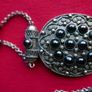 Vintage Large Medallion and Chain Image 2
