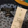 Ladies New look Curves Blue animal print dress, long sleeve with elasticated cuff.New with tags. Image 4