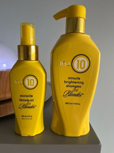 BNIB it's a 10 shampoo and conditioner for blondes