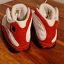Air Jordan Retro 13 White Red Sneakers Image 3