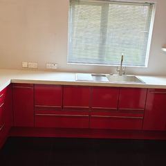 High-gloss modern kitchen