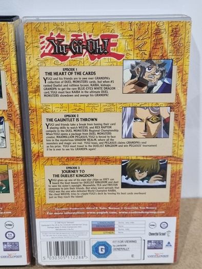 Yu Gi Oh VHS Bundle x 3
