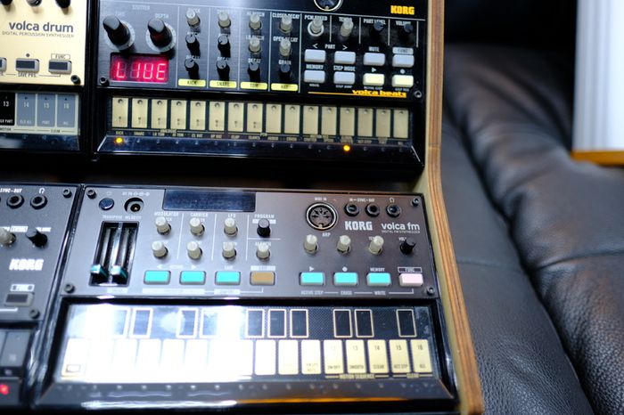 Korg Volca Rack with four modules