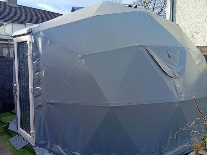 Deluxe 5m(16.4ft) Extremely Strong Structure For Irish Weather Dome Igloo Glamping