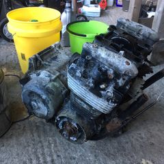 1982 Honda CB650 Engine