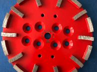 main image for ad Diamond grinding disc, wheel 250mm, 10" concrete, stone
