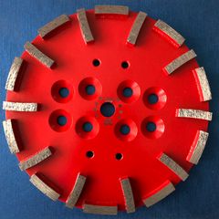 Diamond grinding disc, wheel 250mm, 10" concrete, stone