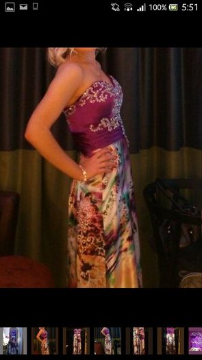 Size 8 maxi debs dress