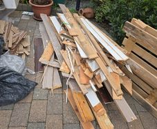 scrap wood for firing