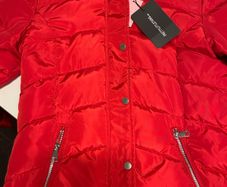 PLT Red rain jacket