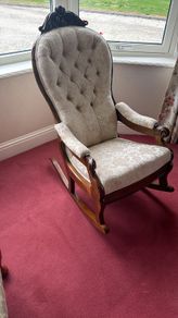 Antique ladies rocking chair