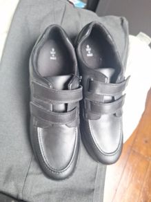 M&S black school shoes brand new